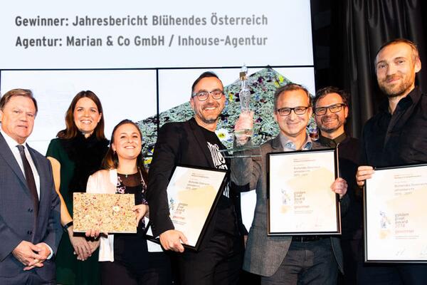 Preisverleihung Golden Pixel Award Jahresbericht © Golden Pixel Award/Franz Reiterer