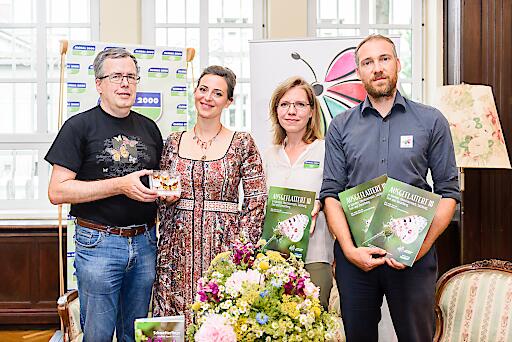 Präsentation der neuen Schmetterlingsstudie "ausgeflattert III"