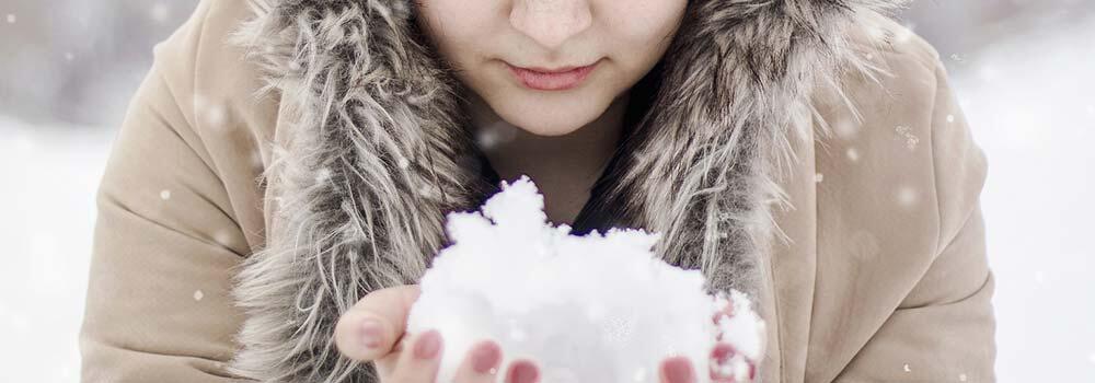 Schnee essen