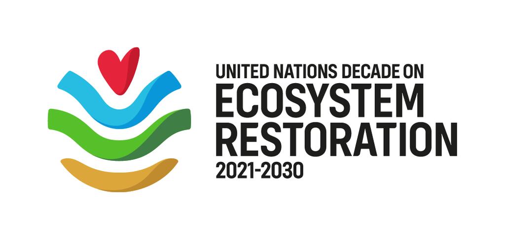 UN-Dekade zur Wiederherstellung von Ökosystemen 2021-2030 © United Nations General Assembly Logo UN-Dekade zur Wiederherstellung von Ökosystemen