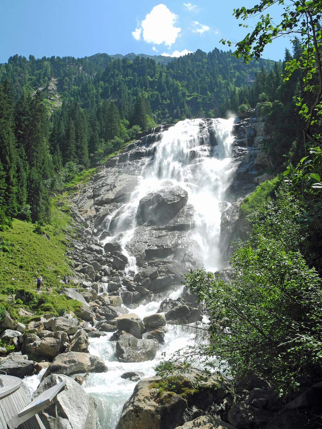 Grawa-Wasserfall © https://upload.wikimedia.org/wikipedia/commons/3/34/Stubai-Grawafall-1.jpg Wasserfall