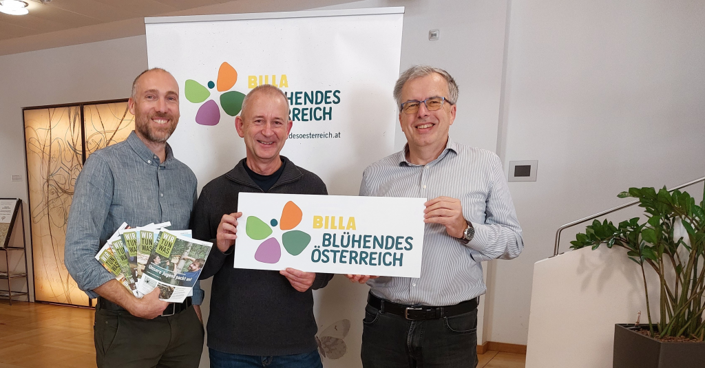 Unterstützer Ronald Würflinger, Wolfgang Suske und Peter Huemer