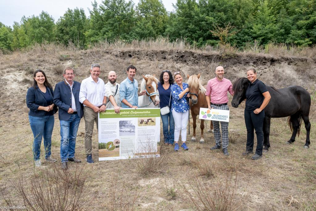 Besichtigung der Beweidungsfläche Lassee