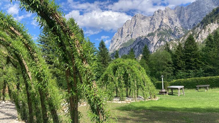 Eröffnungsfeier Weidendom: das lebendige Wahrzeichen des Nationalparks Gesäuse!