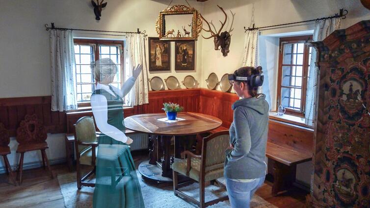 Augmented Reality im Forsthaus Bodinggraben
