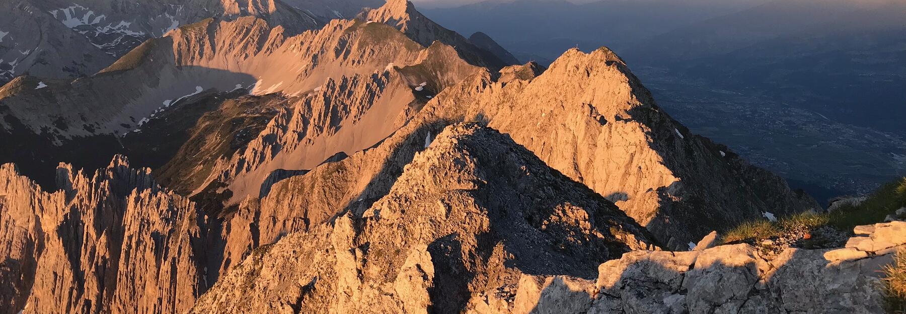 Karwendel in Abendstimmung 