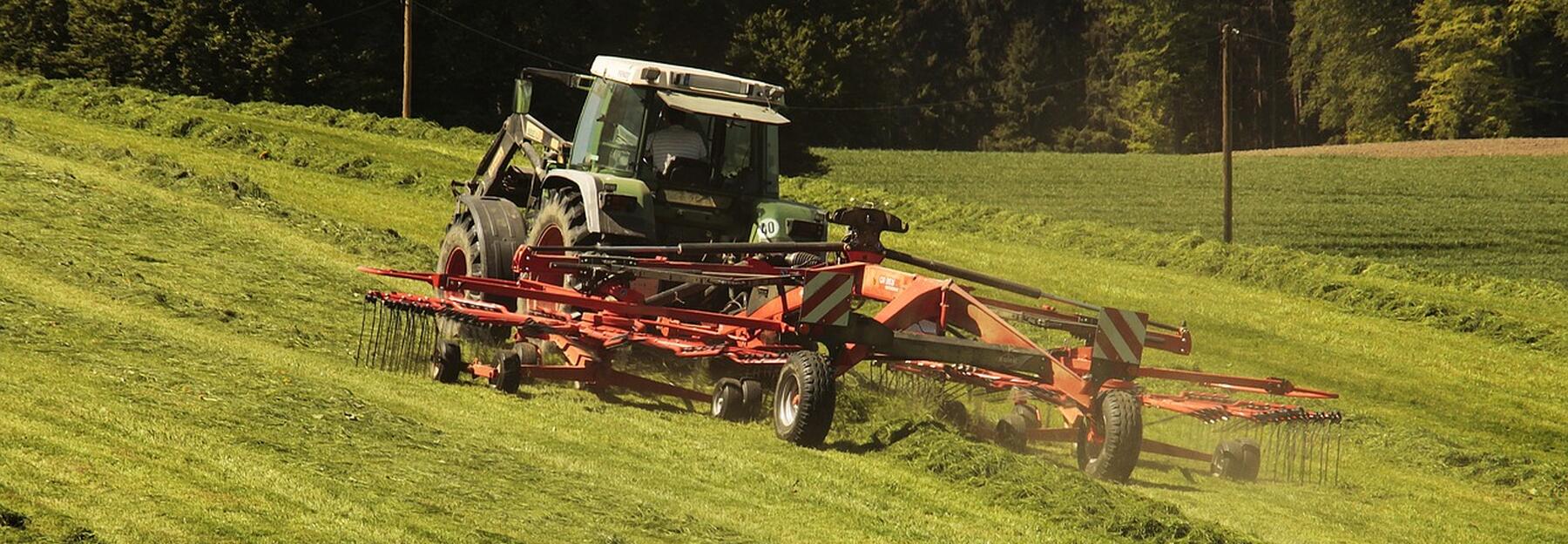 Mähen mit Mähwerk