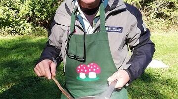 Pilzexperte Toni Moravec © Stefan Agnezy Pilzexperte Toni Moravec