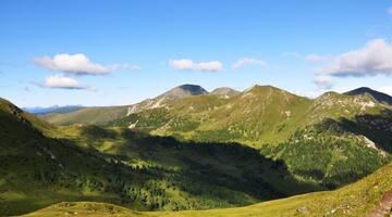 Blick vom Hohen Steig zum Rosennock - Lizenz- Heinz Mayer