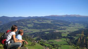 Blick über den Naturpark Zirbitzkogel-Grebenzen