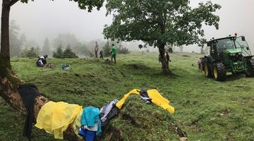 Umweltbaustelle und Team-Karwendel-Einsatz im Lalidertal