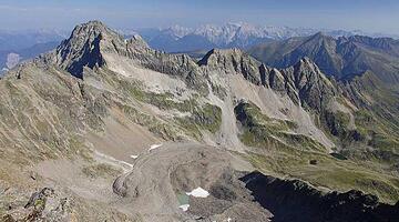 Blockgletscher in den Stubaier Alpen (Tirol) © Uwe Grinzinger Blockgletscher in den Stubaier Alpen (Tirol)