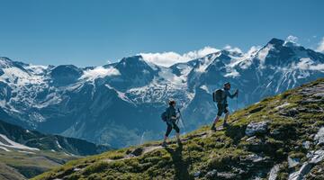 Wanderin im Spätsommer