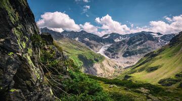 Kaunertaler Gletscher im Sommer